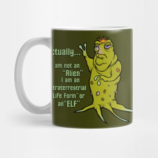 Actually.... alien Mug